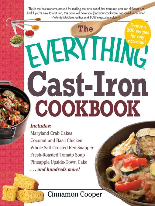 Title details for The Everything Cast-Iron Cookbook by Cinnamon Cooper - Wait list